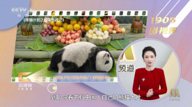 照片上，扮演小丑的演员比尔•斯卡斯加德全身行头，吊着钢索，坐在一尊巨大雕塑的肩头。